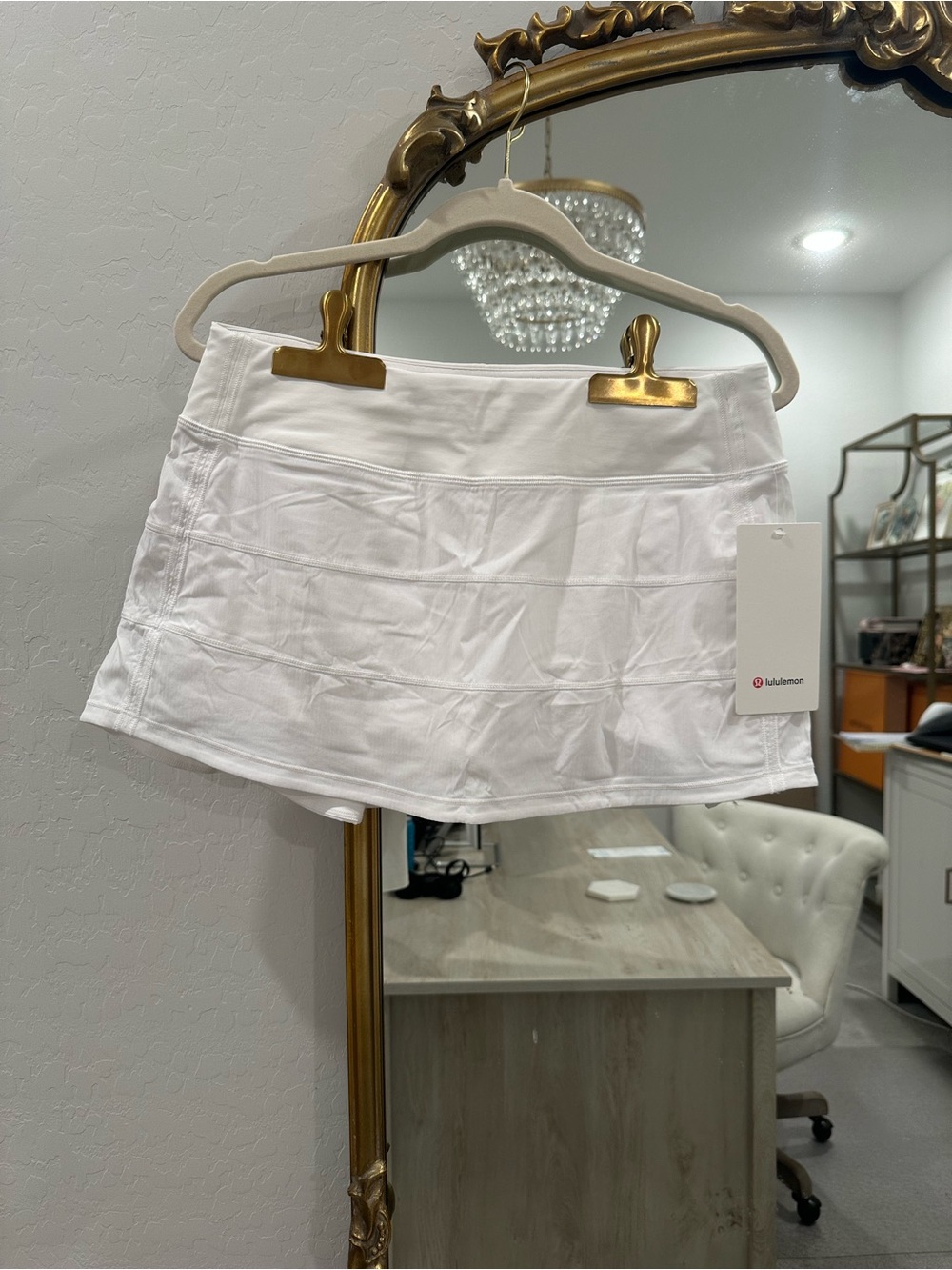 Lululemon Pace Rival Mid Rise Skirt